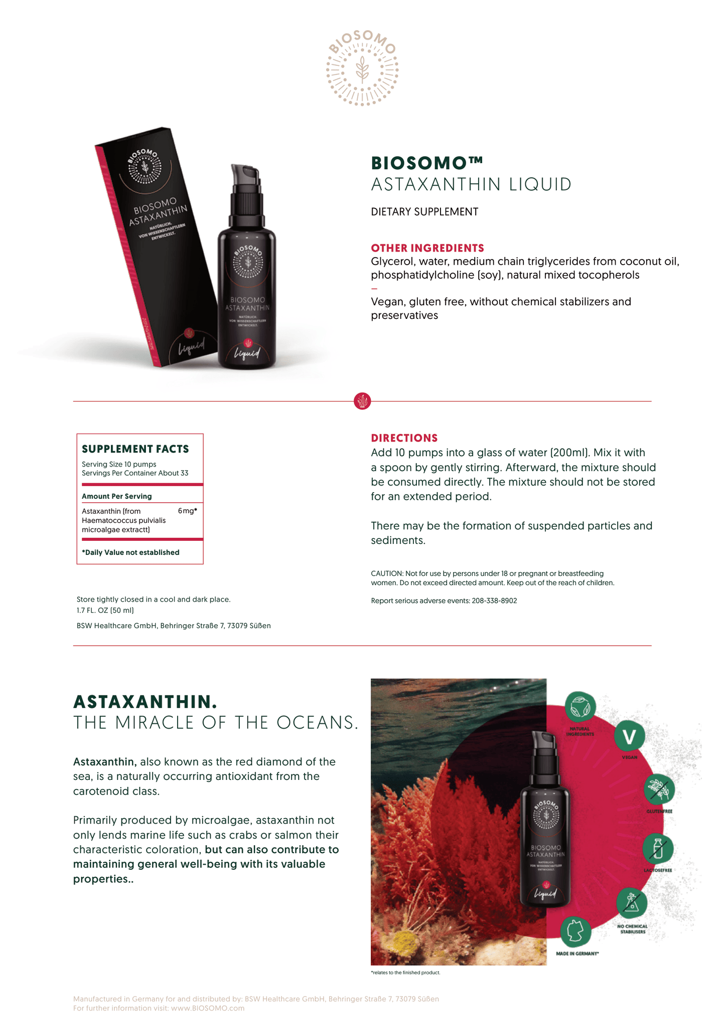 Biosomo Astaxanthin